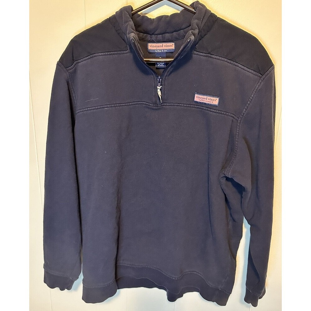 Vineyard Vines Men's Size XL Blue 1/4 Zip Pullover